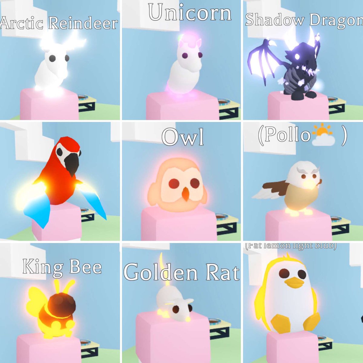 On Twitter Offers For My Adopt Me Inventory Looking For Diamonds Owl And Parrot Has Been Sold Royalehightrades Adoptmetrades Royalehigh Royalehightrade Adoptmetrade Https T Co Dmvohlu5ca