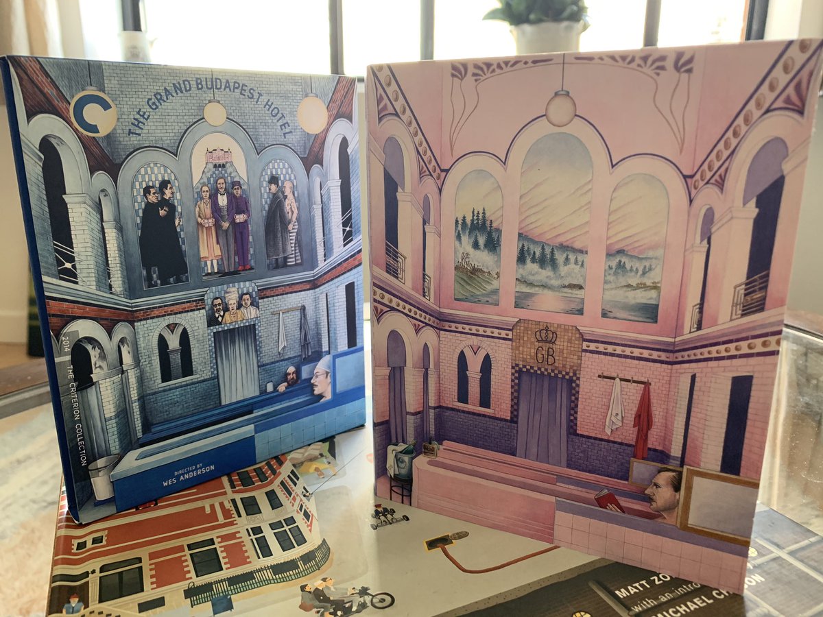 A look inside the @Criterion edition of Wes Anderson’s #TheGrandBudapestHotel, arriving later this month: amzn.to/2V72795