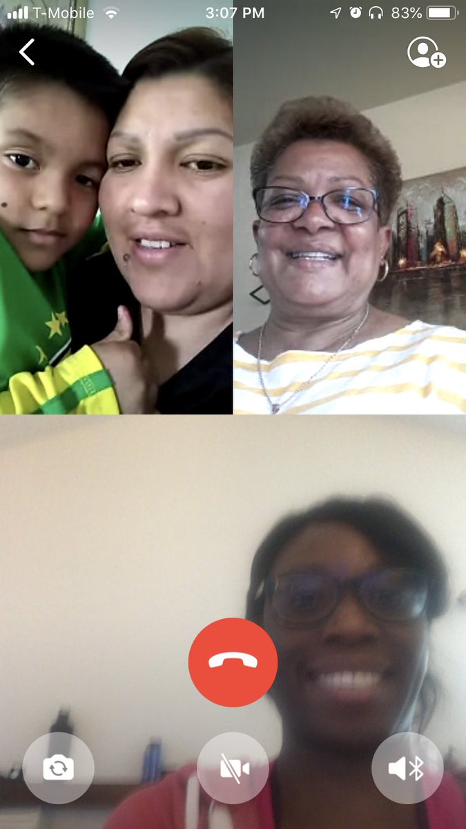 I had a great time today chatting with Isaias, his mom and Ms. Reyes. #DumfriesES, #determineddragons