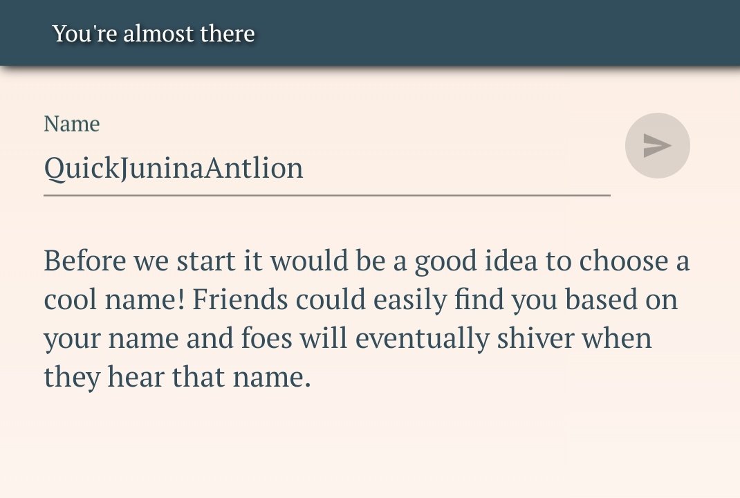 battlechoc's tweet photo. Implement funny unique name suggestions for your new players in your game? No problem thx to @andreasonny83 and https://t.co/3f4kFK93DU #battlechoc #IndieGameDev #javascript #nodejs #pwa #mobilegames #userfriendly https://t.co/0FbsHO888x