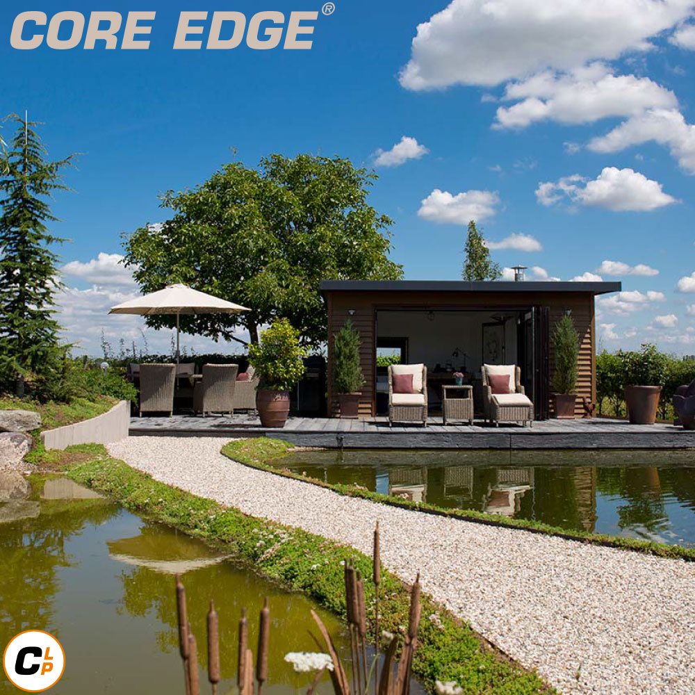 CORE_LP_HQ's tweet photo. CORE EDGE flexible steel lawn edging used here to edge a fantastic gravel pathway in this stunning garden 🤩 #TuesdayMotivation https://t.co/YOtPIU12Xu
