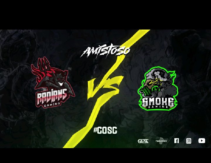 SmokeGamingR6's tweet photo. Hoy tenemos match a las 7:30 hora centro 🤝🎮
Smoke Gaming Vs Radians Gaming
#MuchaSuerte
#SomosSG
#RainbowSixSiege #eSports  #TwitchRivals https://t.co/sig2YP34Jv
