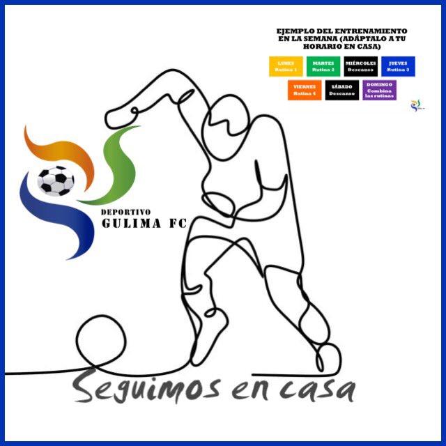 #Seguimosencasa 💪🏻#entrenando ⚽️#gulimasiemprepresente 🤛🏼#familiagulima #futbol #todopasara #todoscontraelcovid19 #unidossomosmásfuertes