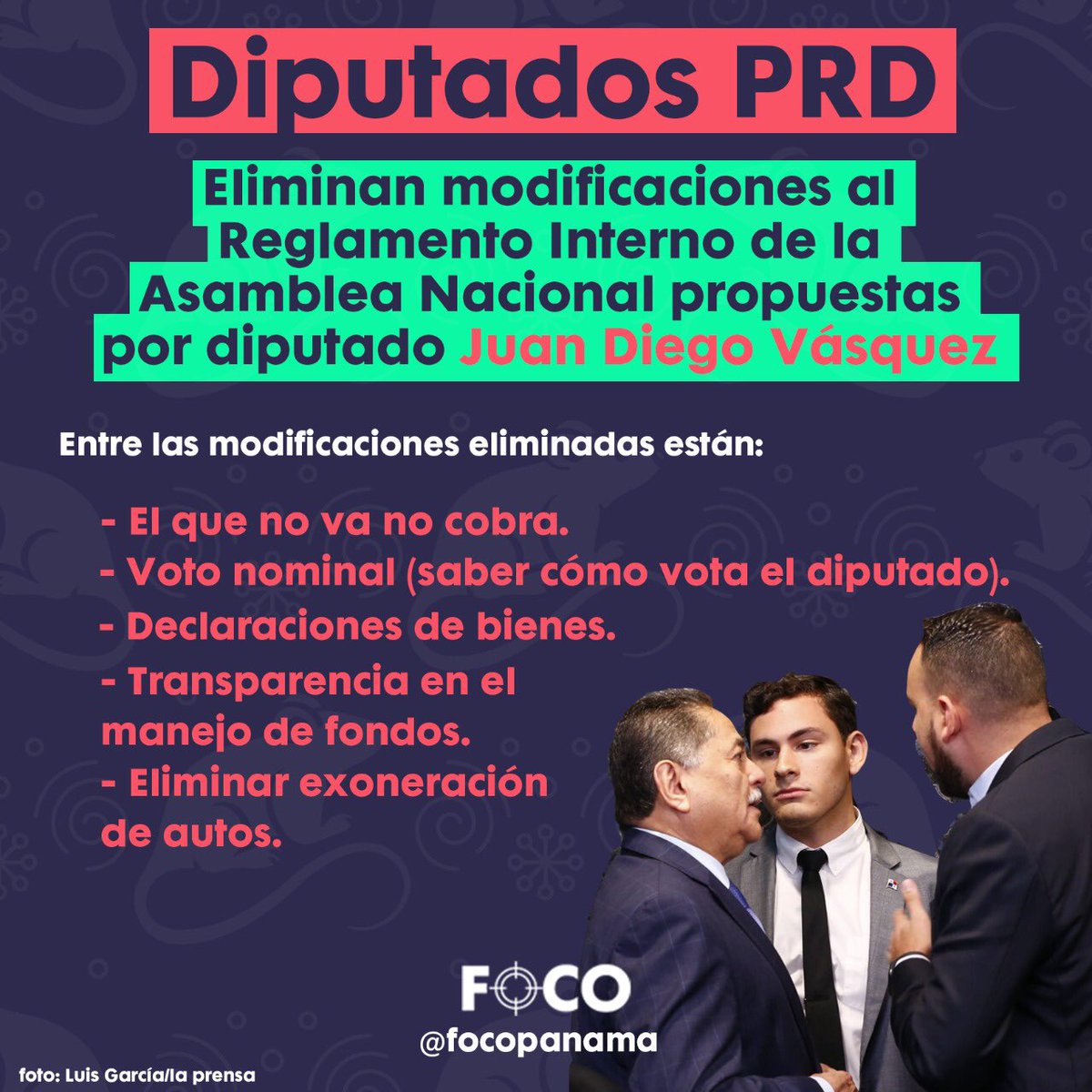 AntonioASaad's tweet photo. El actuar de los diputados que se oponen a mejorar su propia gestión es para #Panamá el equivalente a tratar de manejar un auto con el freno de mano puesto!

Y estoy siendo suave con esta comparación... https://t.co/OtH2SQsJl5