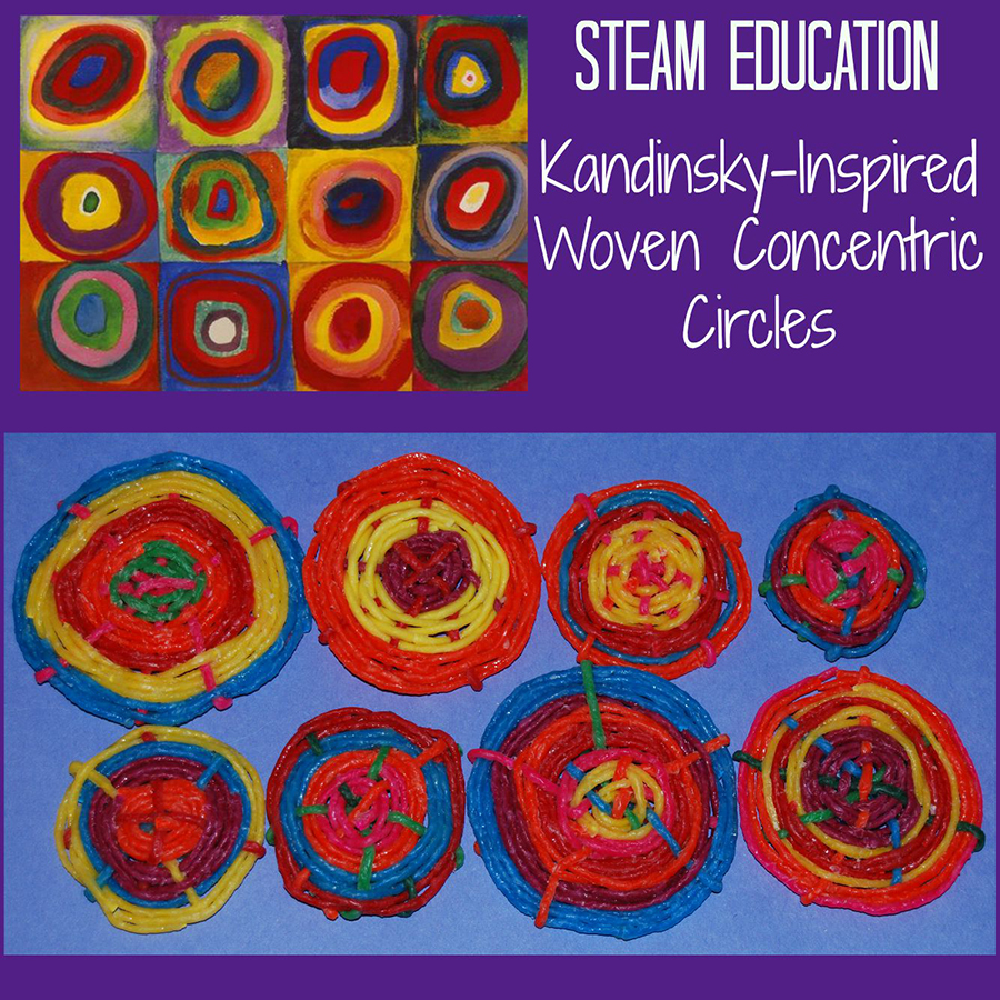 Wikkistix's tweet image. STEAM Activity for Kids: Kandinsky’s Concentric Circles! See more on our website! #STEAMforkids  #STEAM #STEAMEducation #wikkistix #STEMEducation wikkistix.com/lesson-plans/s…