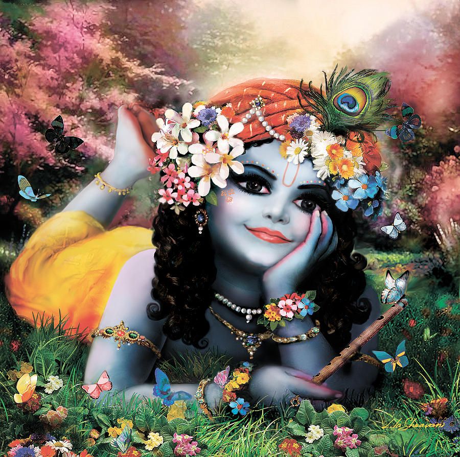 heart of the masses. Krishna’s complexion was dark and extremely handsome. Although he was mysterious, he was vividly full of wonderful qualities.