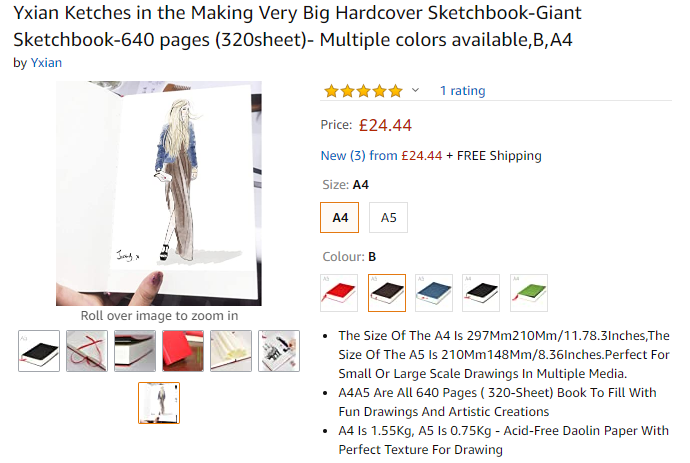 Krooked_Glasses's tweet image. With this sketchbook you can create digital pieces on good old-fashioned paper!