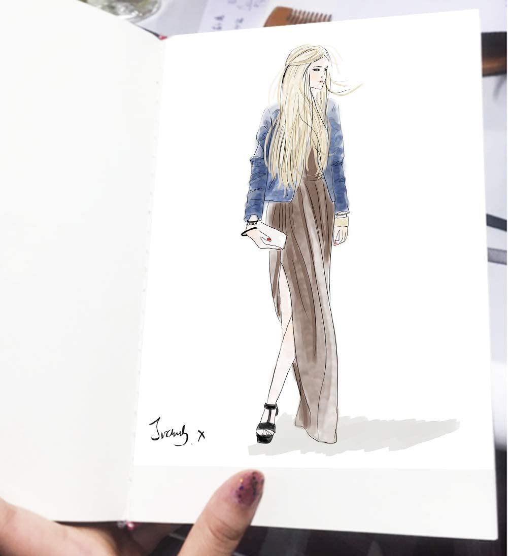 Krooked_Glasses's tweet image. With this sketchbook you can create digital pieces on good old-fashioned paper!