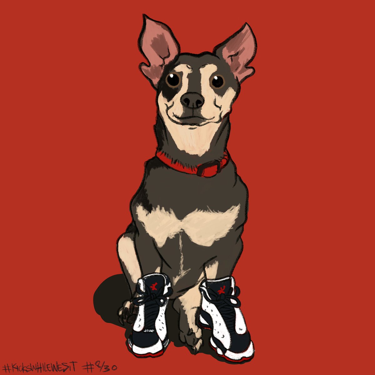 PoderosoDesigns's tweet image. #KicksWhileWeSit Toby Got Game