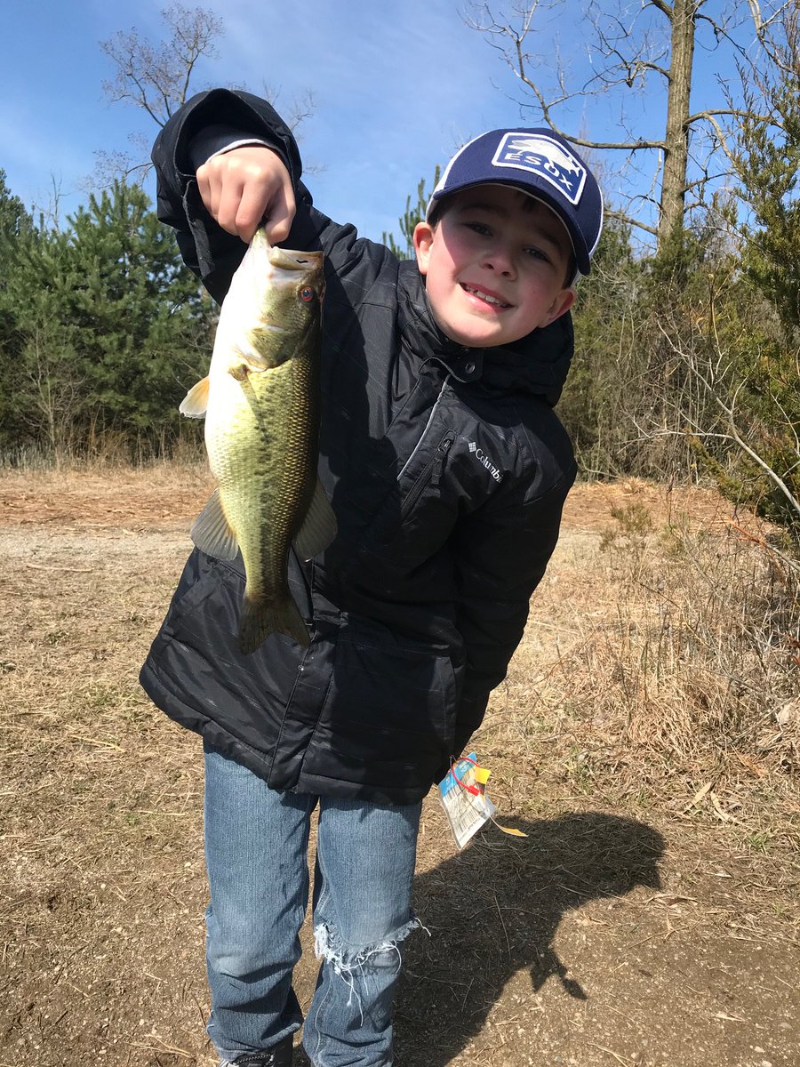 A8 - Mason and I are still finding time to get some fishing in, albeit now from land. #smscoacheschat