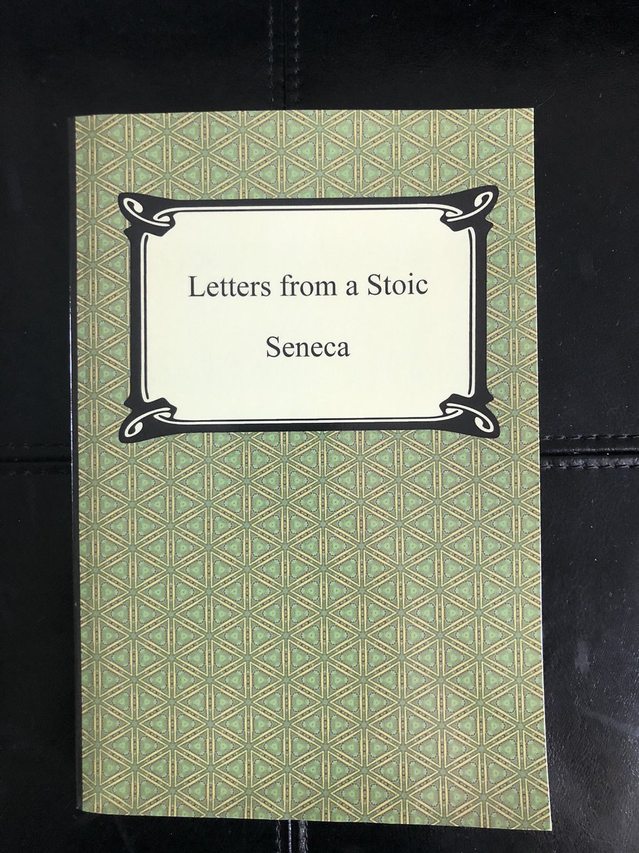 Today’s 2 books on a specific topic—ancient stoicism:“The Handbook of Epictetus”“Letters from a Stoic” by Seneca