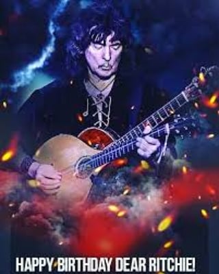 Happy 75th birthday to Ritchie Blackmore!   