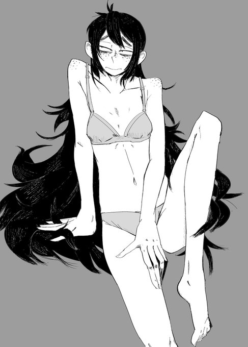 ベタ塗ったのもこそっと
そういえば気付いてちょっとホラーだったのですが時間経過で左向きから右向きになってるに気付いたので前アップしたのも一緒に再掲載しておきます 