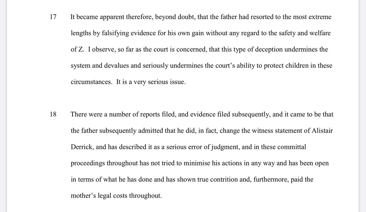 byron_barrister's tweet photo. Interesting case in the MK Family Court before HHJ Hughes: Father uses Adobe Pro to amend the results of a hair strand test. Only caught out because length of hair sample quoted didn’t match his hair length! https://t.co/D2Kp2GPPfF https://t.co/pJWrttelGm