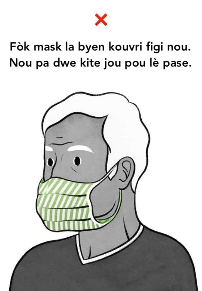 toujoula's tweet photo. Pa mete mask la konsa https://t.co/u1hG5a916s