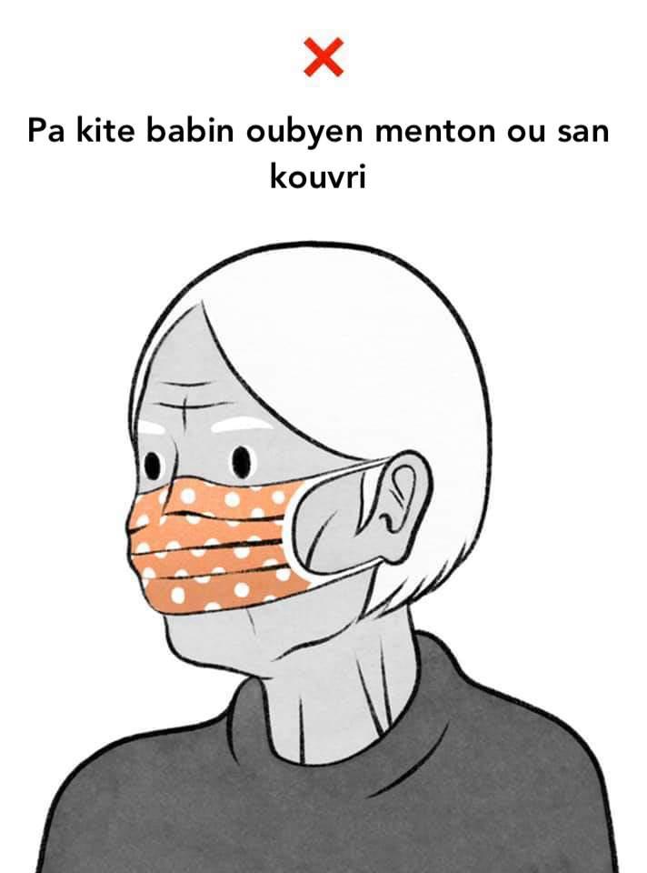 toujoula's tweet photo. Pa mete mask la konsa https://t.co/u1hG5a916s