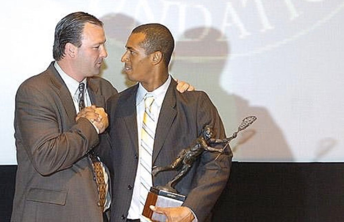 So many thoughts, probably too much for a twitter thread, at least for now. Thank you, <a href="/CoachPetro43/">David Pietramala</a>. Took a chance on a skinny kid from Friends School, and man what a run we had.