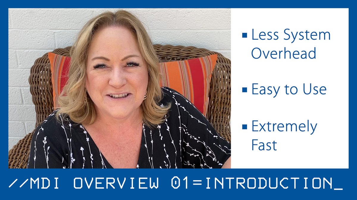 LuminexSoftware's tweet photo. Luminex presents the first in a series of videos made by our team to maintain our connection with you, the #mainframe community, while we all make our way through current events. Colleen Gordon kicks things off with Part 01 of her MDI Overview. https://t.co/NAnUU6rlGy https://t.co/FsSRTiobJb