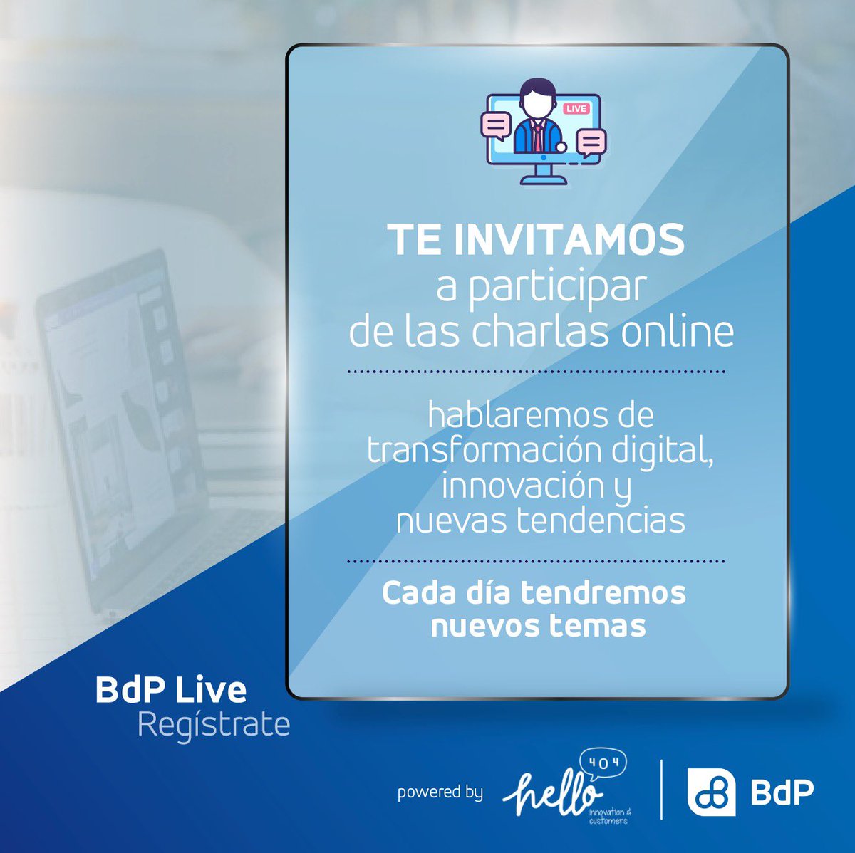 CITECec's tweet photo. #EsMomentoDeSerComunidad quédate en casa y aprovecha estas charlas. El 14 de abril iniciamos los #WebinarsBdPLive, expertos impartirán charlas para ayudar a tu emprendimiento ante la situación que atraviesa el país.
👉Registro https://t.co/S22Zihx72y
#EcuadorInnova #EcTechHub https://t.co/son0v7wRmV