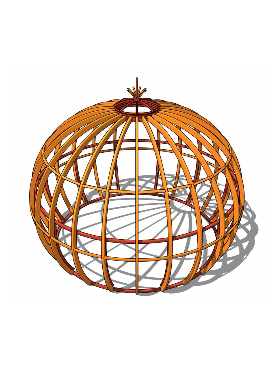 hutoryarasvet's tweet image. Каркас #купольныйдом диаметром 8 м уже в продаже sote.ru/store/product-…