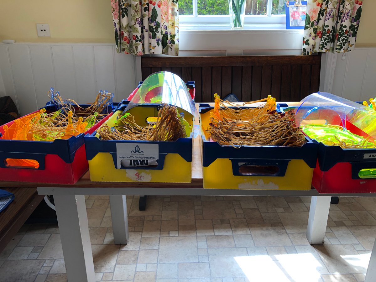 chigwellschool's tweet image. &quot;Thank you to our DT staff who have worked hard over the weekend  to make PPE for local GP surgeries, NHS trusts and volunteer groups. We hope they are useful and help to keep NHS staff who are doing so much on behalf of all us, safe&quot;.  Michael Punt, Headmaster