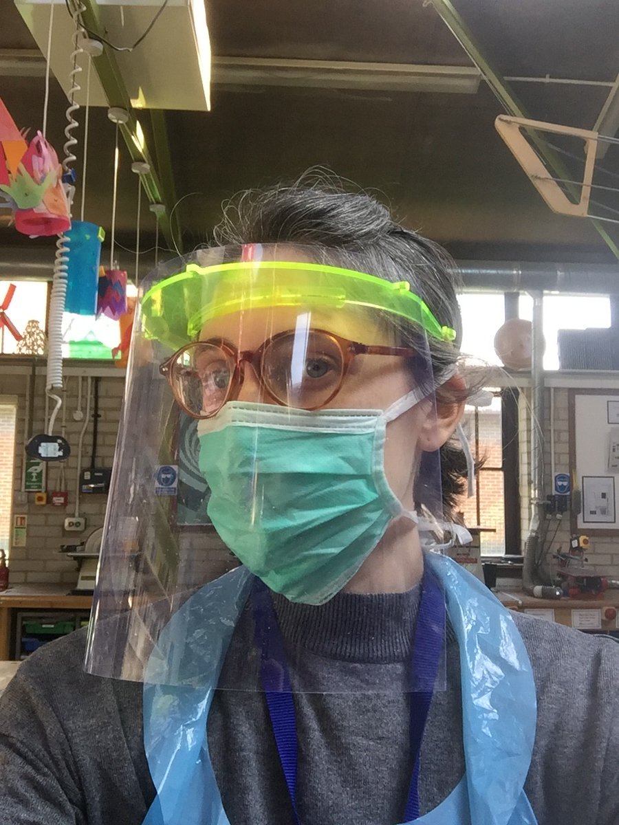 chigwellschool's tweet image. &quot;Thank you to our DT staff who have worked hard over the weekend  to make PPE for local GP surgeries, NHS trusts and volunteer groups. We hope they are useful and help to keep NHS staff who are doing so much on behalf of all us, safe&quot;.  Michael Punt, Headmaster
