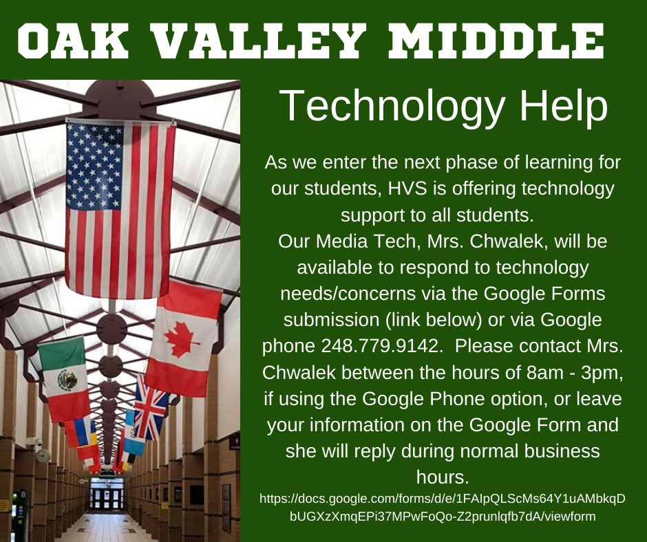 Oak Valley Middle School tweet media