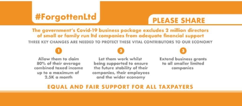 I am a freelance TV cameraman trading as a 1 man Ltd company. I and 2m others have been ignored by <a href="/RishiSunak/">Rishi Sunak</a>, please help us get the support we need. Share and register your support for us here -> bit.ly/39V8OPB 
#2MillionReasonsWhy #ForgottenLtd #LeftBehindByRishi