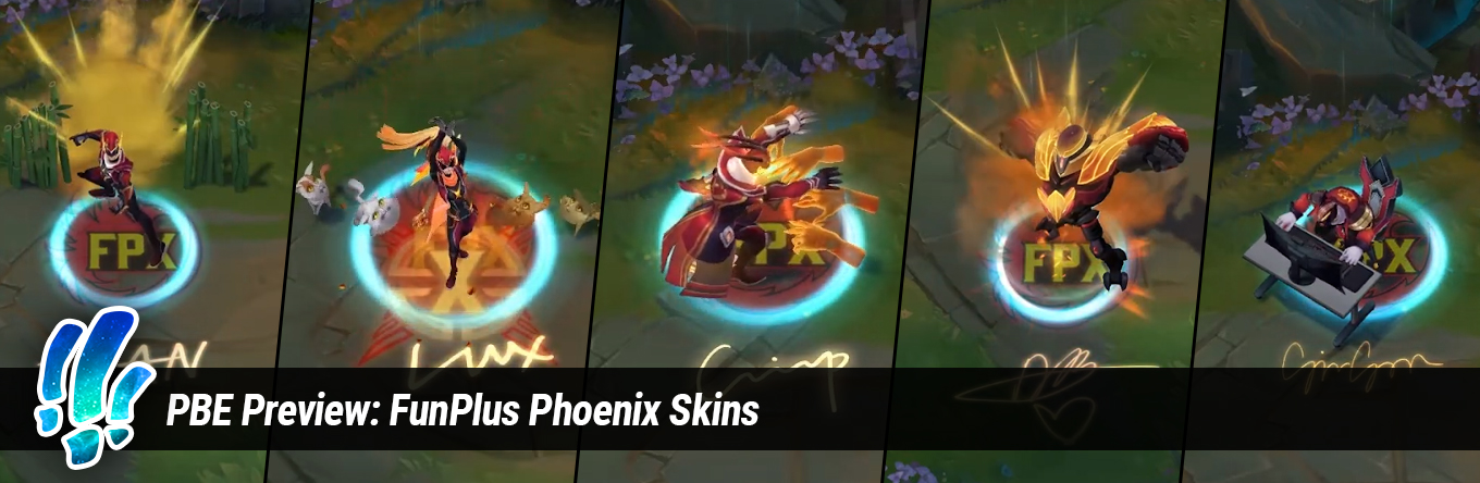 FunPlus Phoenix Skins Now Available!