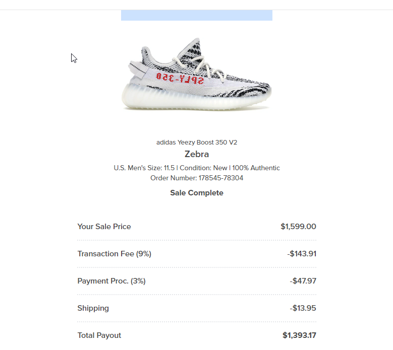 Bvanrooy's tweet photo. @snkr_twitr Sold on March 5 2017 https://t.co/XAk3CnMqAw