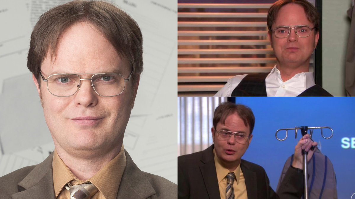 2. RAINN WILSON as Dwight SchruteTotal screen time - 18:41:00 (25.00%)186 episodesTop episode - [9.23] Finale - 16:05 / [8.15] Tallahassee - 58.14%