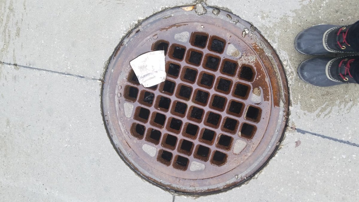We see increases in runoff volumes and increased transport of pollutants/sediment to our surface waters. It's important that we help the general public understand that in most cities in Iowa  #stormwater drains directly to our streams and rivers and is not treated.