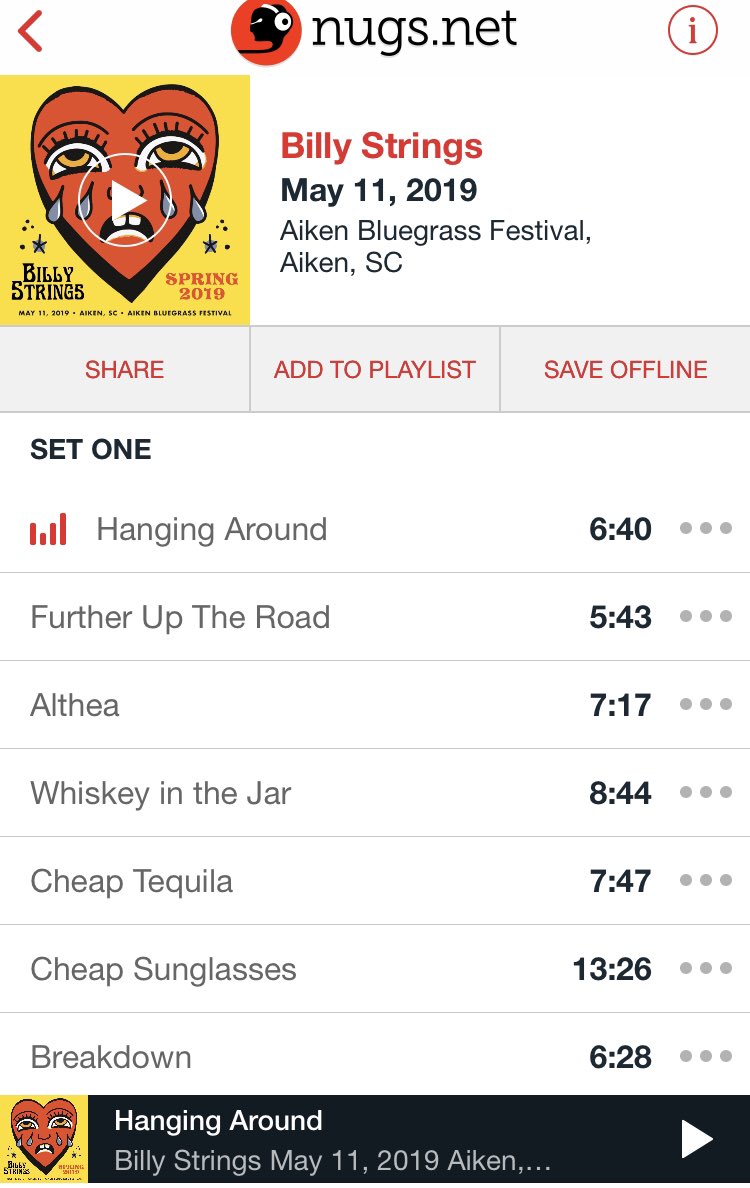 LeonLavell's tweet photo. This set of music will surely make me feel better for a good while. @bstrings1 Psychedelic Circus from @aikenbluegrass 2019
Good god this was fun!
#33 #loveABF #electricset #wemissyouBill
@nugsnet https://t.co/u93MVxvWKX
