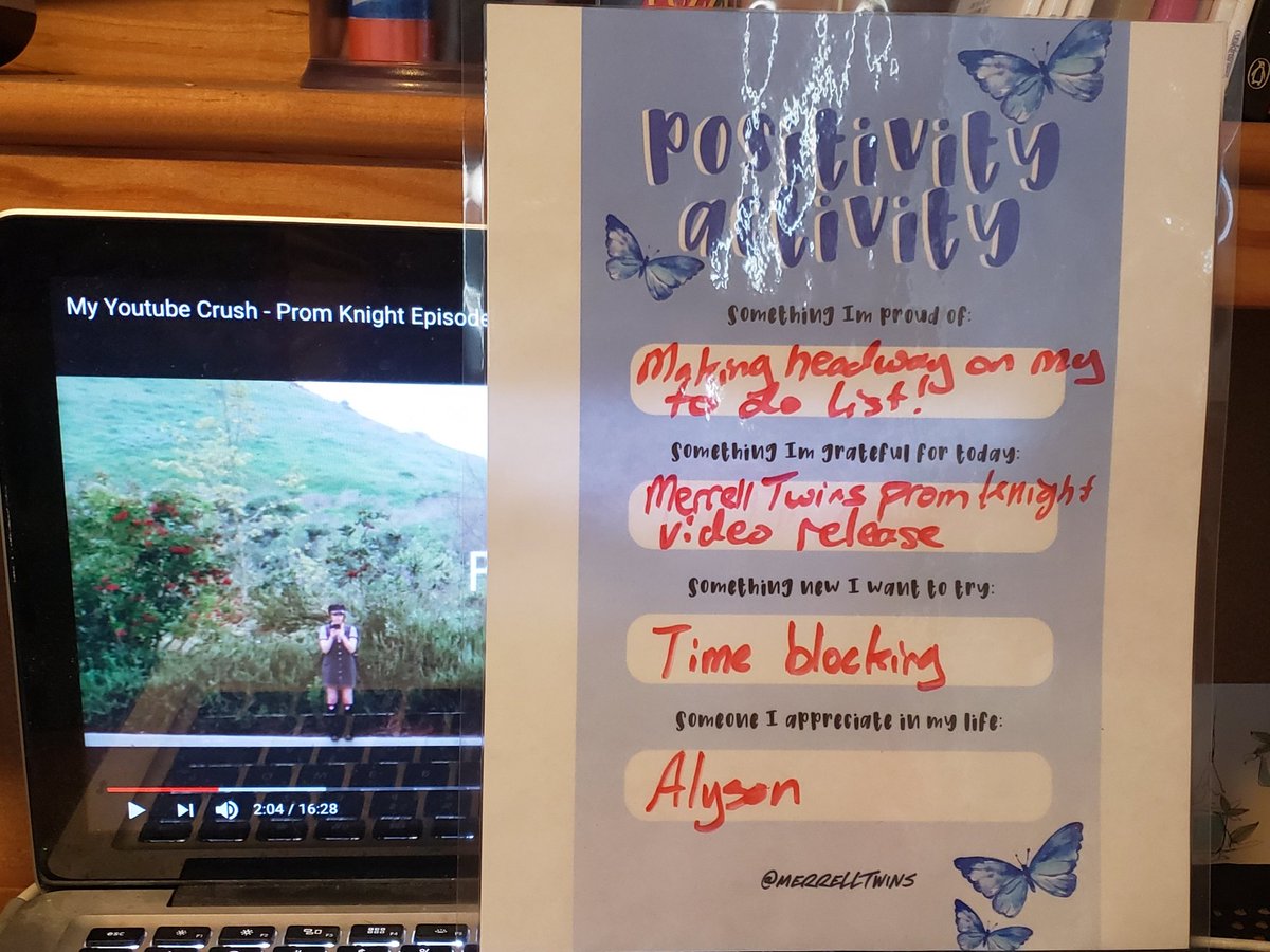 kz_ducky's tweet photo. Day 6 #Positivityactivity #merrelltwinspositivityactivity
@MerrellTwins FANTASTICAL job on the new Prom Knight video! It is a true cinematic experience! You and your crew's teamwork paid off big time! Can't wait for episode 2! @veronicamerrell @VanessaMerrell @thepaulmerrell https://t.co/93DMlyFq09