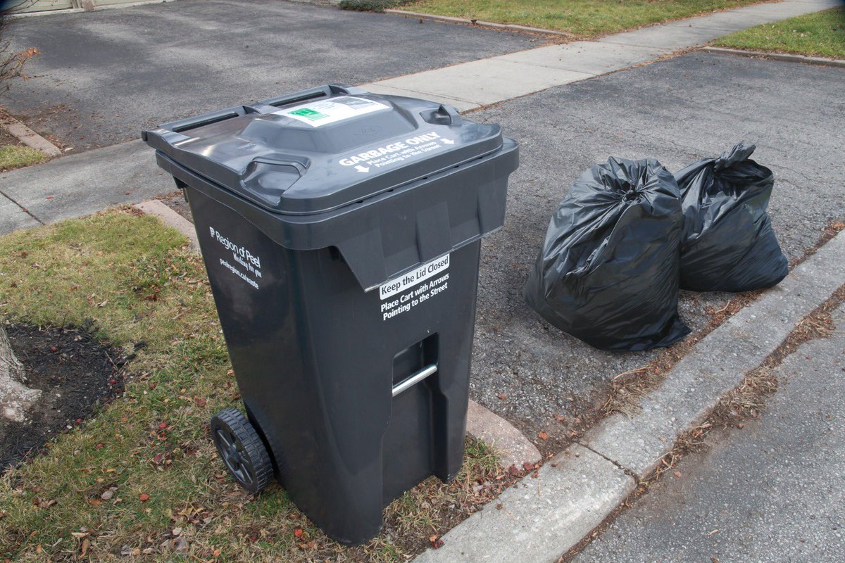 BonnieCrombie's tweet photo. Starting next week, the @regionofpeel will allow every household 2 extra garbage bags on their collection day, without needing bag tags. Please resist the urge to purge. Do your part to help keep our workers safe and our community clean. https://t.co/NlkHhEmNRy