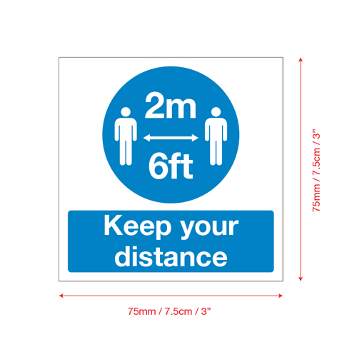 Graphics_UK's tweet image. Let's remind everyone you need to KEEP YOUR DISTANCE from others with this high quality sticker. If you need alternative quantities / sizes / material, please email for prices: sales@graphicsuk.com #staysafe #washyourhands #twometresapart graphicsuk.com/product-page/s…