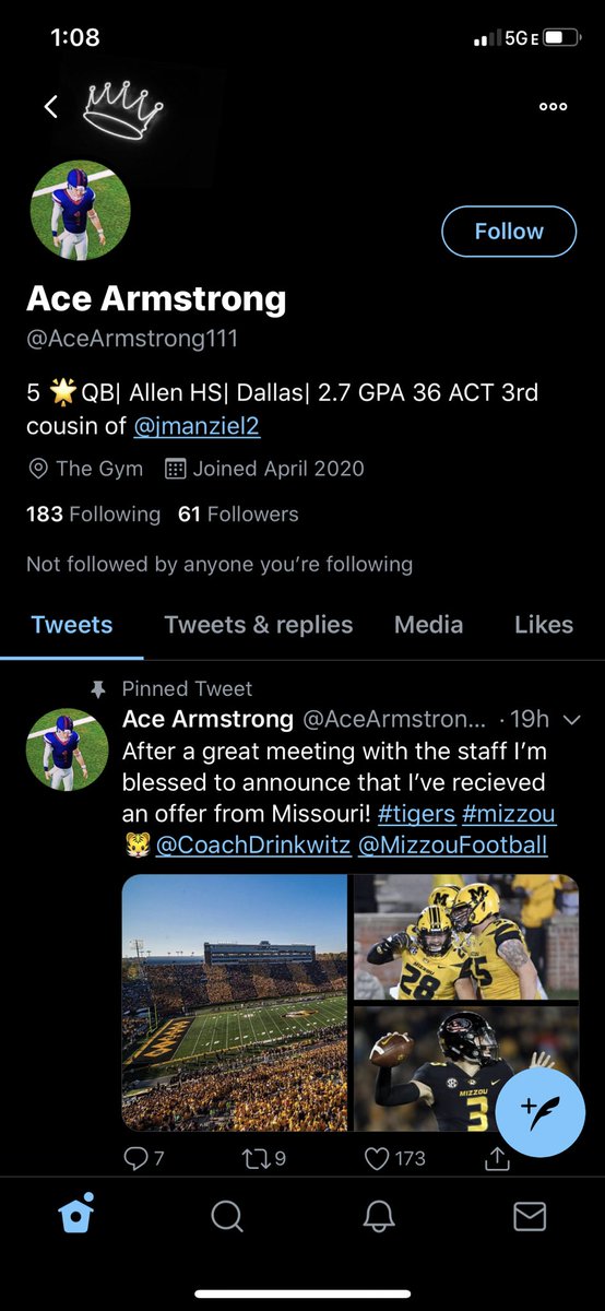 motorcity2mo's tweet photo. Guys there is a MASSIVE collection of twitters out there for guys doing Road To Glory on NCAA 14 and tweeting recruiting hype videos, campus visits, top 8โs, scheduled commitment times and announcements, fake Rivals scouts. Itโs a crazy world man https://t.co/eenWObWV6E