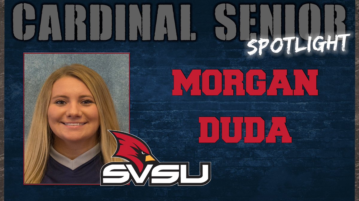 Check out today's Cardinal Senior Spotlight, which features @SVSU_Softball outfielder Morgan Duda (@_MorganDuda) - bit.ly/2VvH3rA #svsusb #BeaksUp