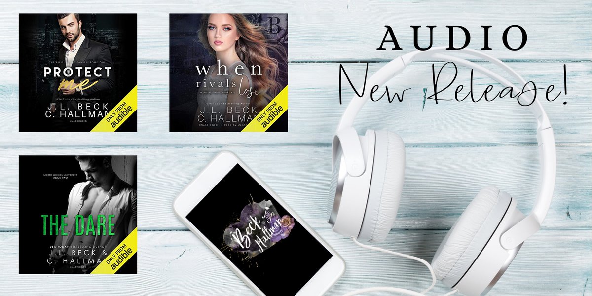 MORE AUDIO BOOKS WENT LIVE TODAY!!!! ---> facebook.com/beckandhallman…
#audible #newrelease #whispersinc #Audiobooks #romance #beckandhallman #batshorerivals #Nothwoodsuniversity #rossicrimefamily #darkromance #bullyromance