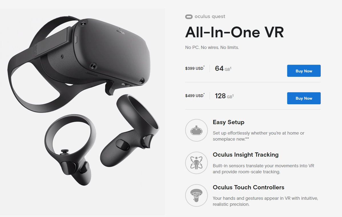 buy oculus quest 128gb