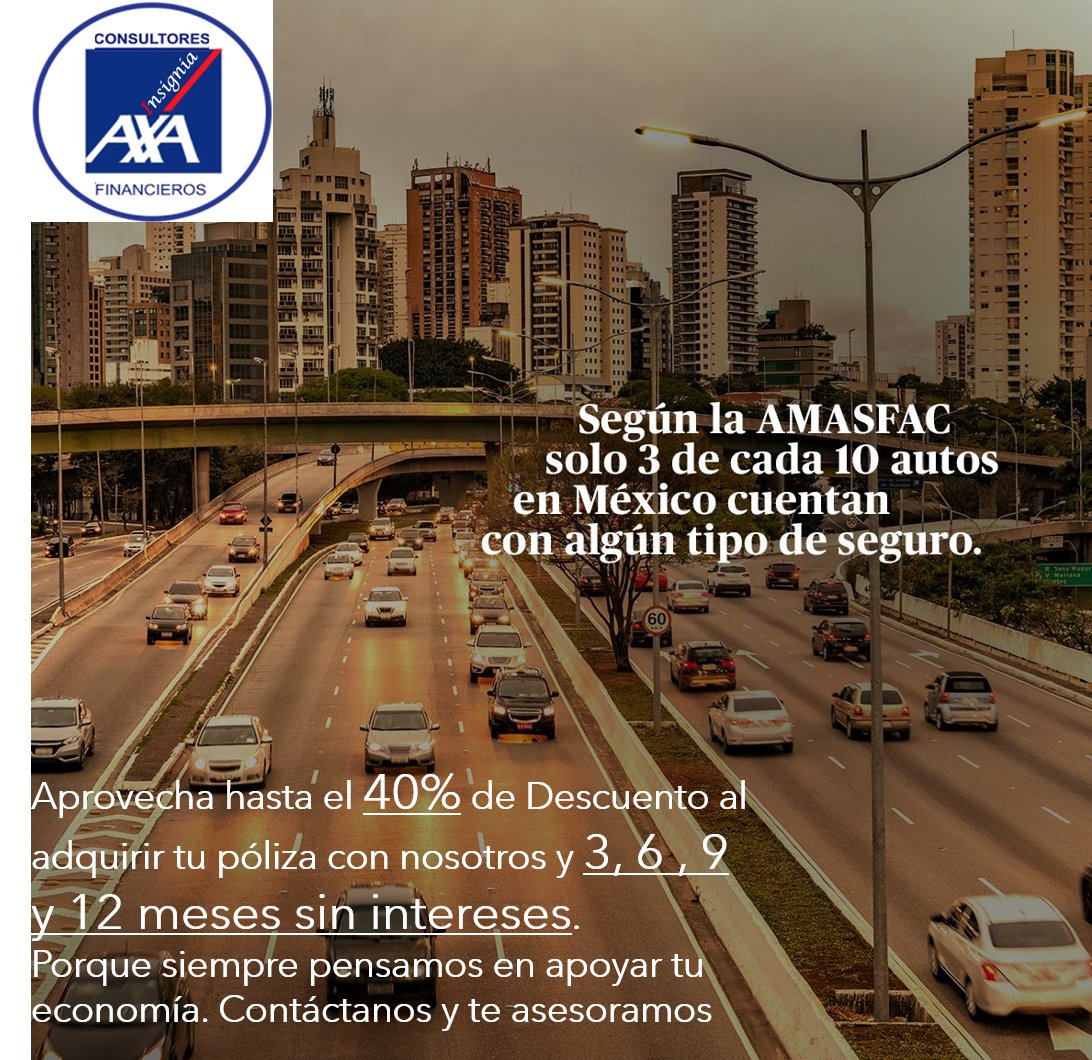 InsigniaCF's tweet photo. Aprovecha nuestros descuentos de hasta el 40% 🤪🤗sobre la póliza de tu auto 🚘 y hasta 12 meses sin intereses!! https://t.co/JK1v7RU5Ms