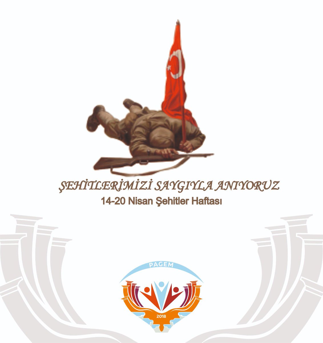 Başta Gazi Mustafa Kemal Atatürk ve silah arkadaşları olmak üzere , vatanımızın bağımsızlığını ve bölünmez bütünlüğünü korumak adına canlarını fedan bizlere Türk Bayrağı altında yaşama şerefini veren aziz şehitlerimizi rahmet ve minnetle anıyoruz...
#şehitlerhaftası#pagem