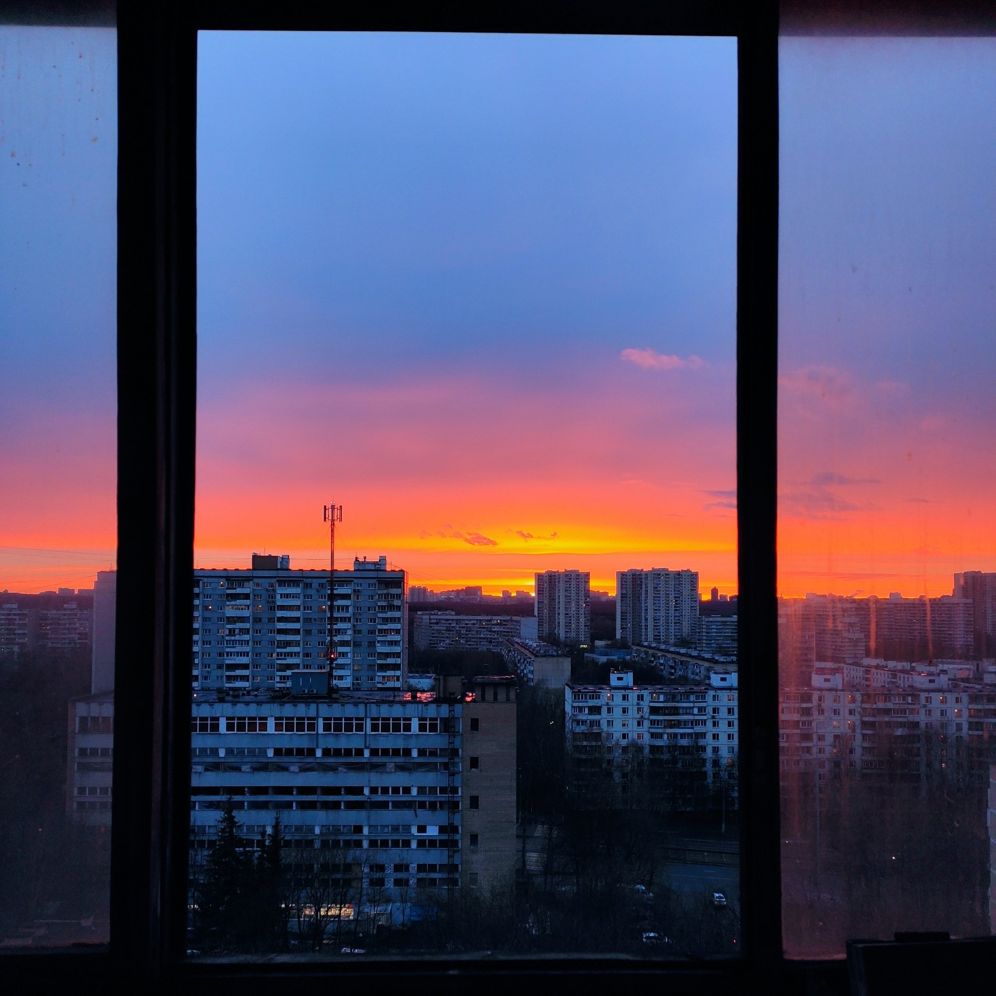 Фон из окна