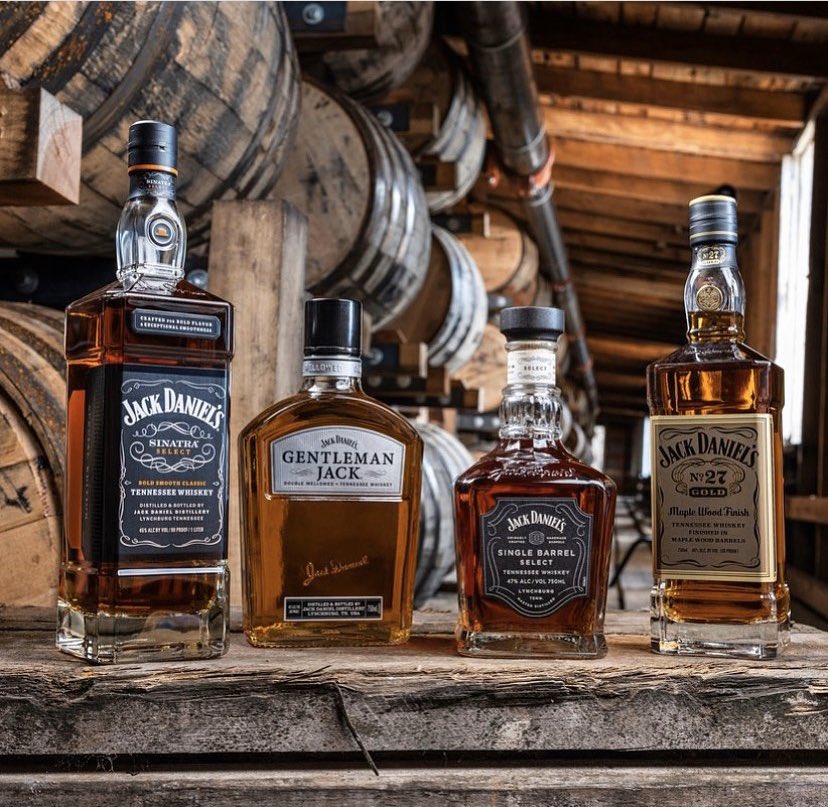 TheMensDesk's tweet photo. The Jack Daniel's Family of Brands. Something smooth for everyone. 
#JackDaniels https://t.co/kRRqXCPQKQ