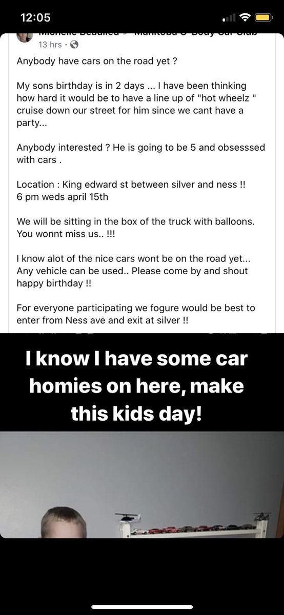 aliYWG's tweet photo. Yo. All my car homies. Let’s pull up and make this kids day. TOMORROW, Wednesday, April 15 6 PM. I circled the street on the picture below. I KNOW I WOULD’VE BEEN ECSTATIC IF THIS HAPPENED TO ME WHEN I WAS A KID SO LETS DO THIS FOR THE BOY. HE’LL BE IN THE BOX OF HIS DADS TRUCK❤️ https://t.co/cUxtz4622n