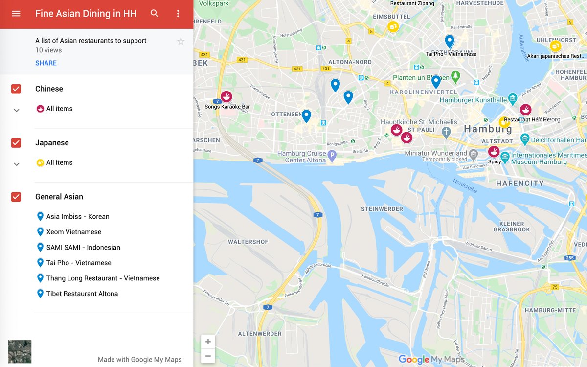 Also restaurant lists for Berlin and Hamburg compiled by  @shenchingtou & Xiyu Yang:  https://tinyurl.com/berlinasianfood :  https://docs.google.com/document/d/1p4CLmyA7m9nuhMfwNhwJJw9FPEldk8ohpjxFglJhs5w/