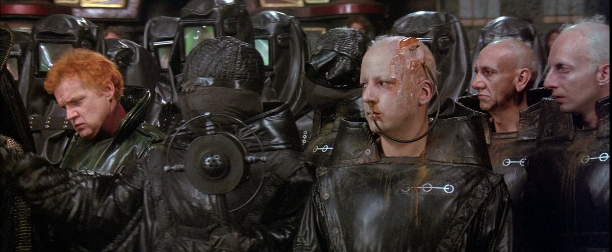 Like, if I didn’t know what House Atreides and House Harkonnen are, the film just figures that repeating those names over and over again will make it sink in.And then leading to a monologue about the Kwisatz Haderach.