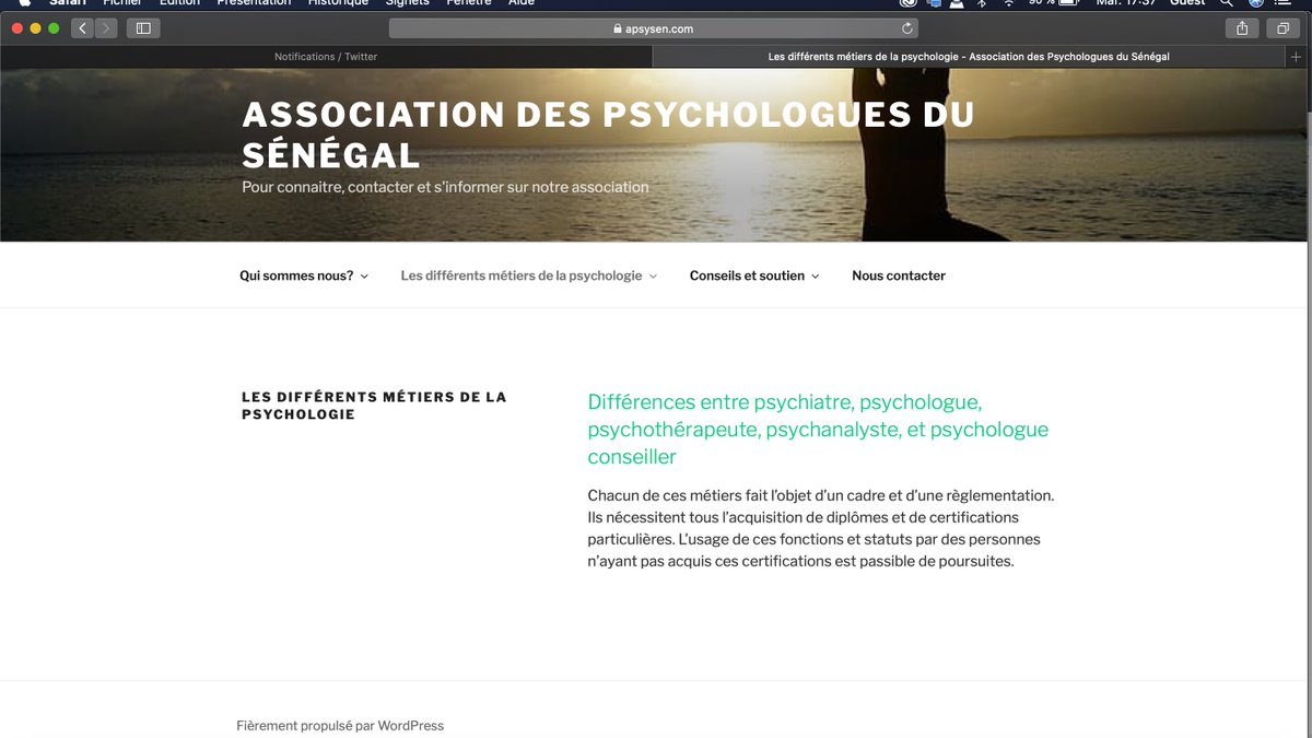 apsysenegal's tweet photo. Quelle est la différence entre psychologue clinicien, psychothérapeute, psychologue systémique, psychologue cognitif, psychologue conseiller...?

Visitez notre site https://t.co/Y15ySPwxaA pour découvrir les spécificités de chacune d'elles.

#Psychologie #MentalHealth https://t.co/vkEQ524Gw8