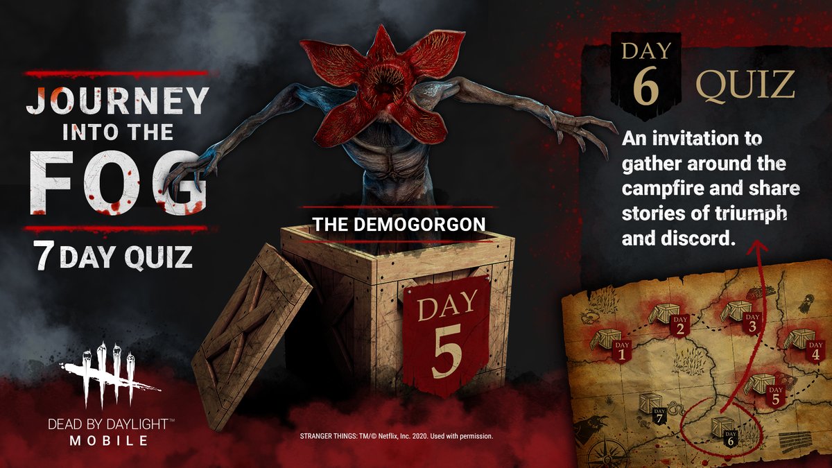 Dead By Daylight Mobile The Demogorgon Will Be Joining The Dbdmobile Killer Roster At Launch Now Taking Guesses On Clue 6