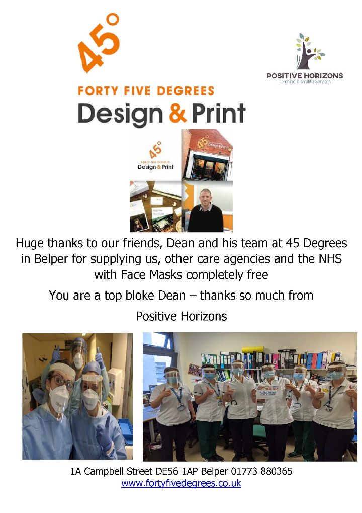 PHderbyshire's tweet image. Thank you to Dean for the donation, what an amazing thing to do. #45degrees #Belper #NHS @BelperAndProud @belperlatest @NHSuk
